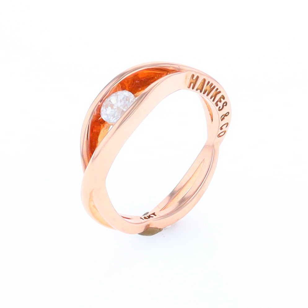 Entwined Bands of Love Ring (Ready to Ship)