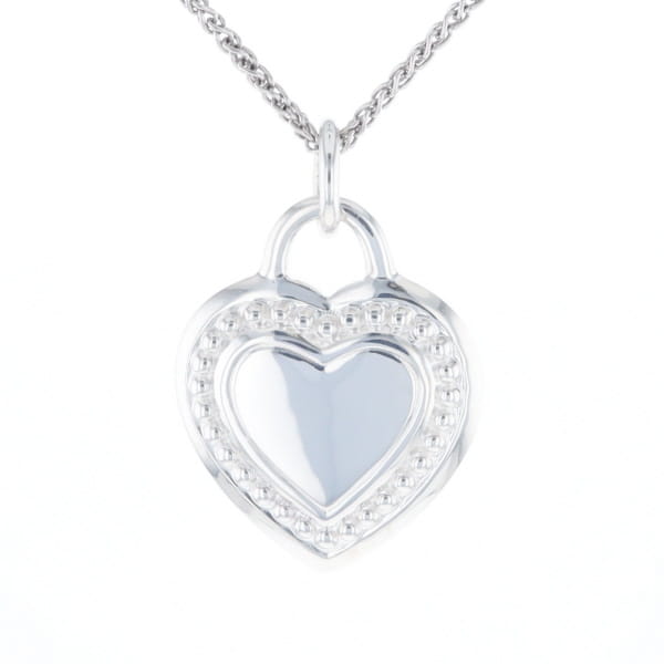 Judith Ripka Beaded Heart Pendant