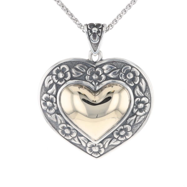 James Avery "Heart of Gold" Pendant