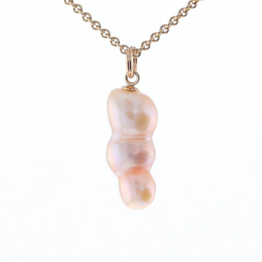 Baroque Triple Pearl Pendant