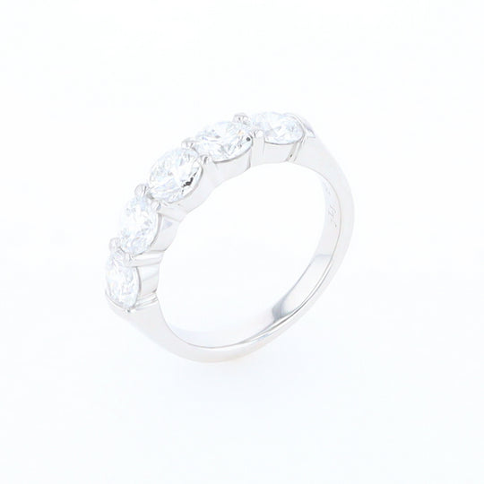 5 Diamond Wedding Band