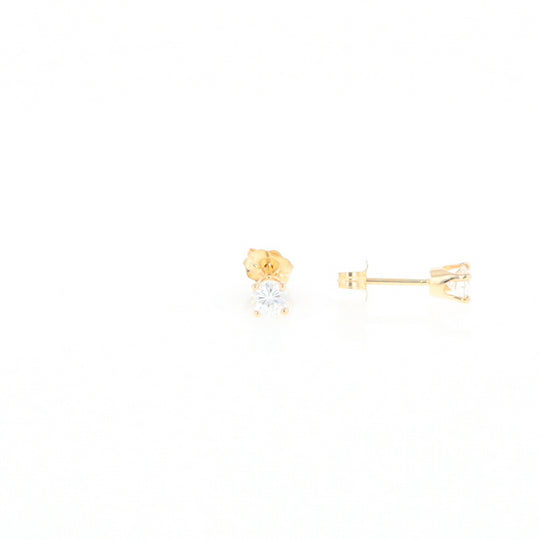 0.41ctw Diamond Stud Earrings