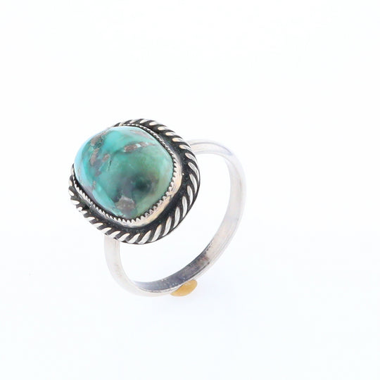 Bezel Set Turquoise Ring