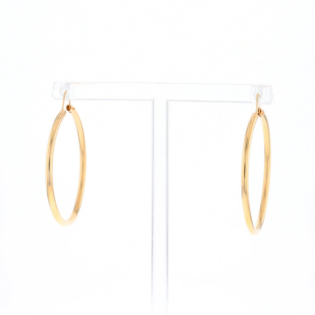 Gold Hoop Earrings