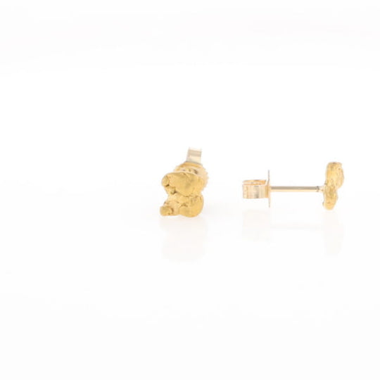 Natural Gold Nugget Earrings