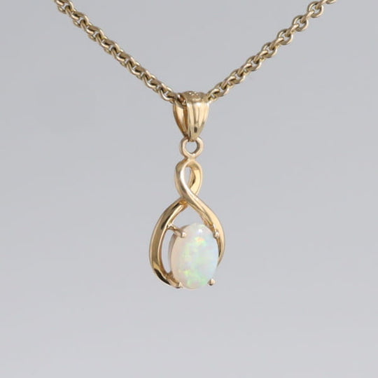Swirl Opal Pendant