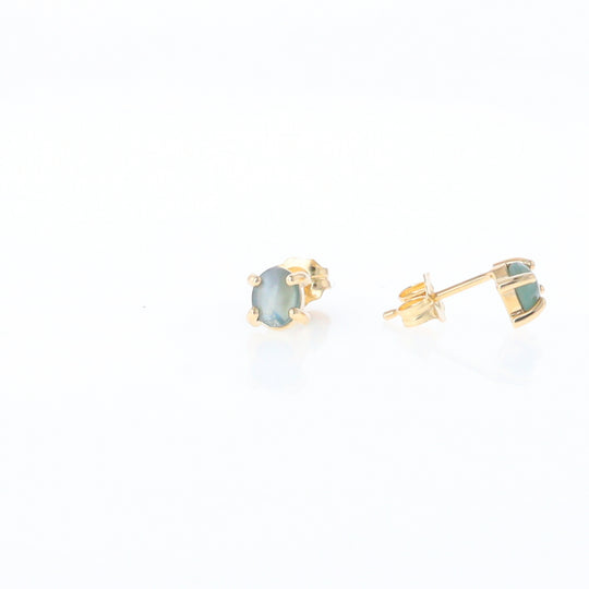 Cat's Eye Alexandrite Studs