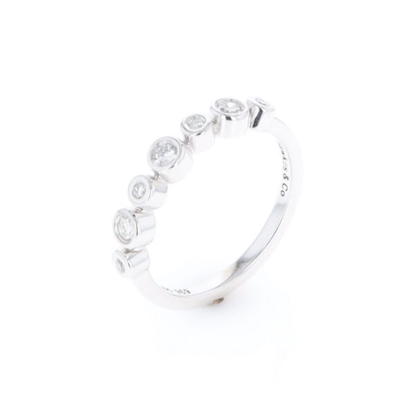 7-Stone Bezel Set Diamond ring