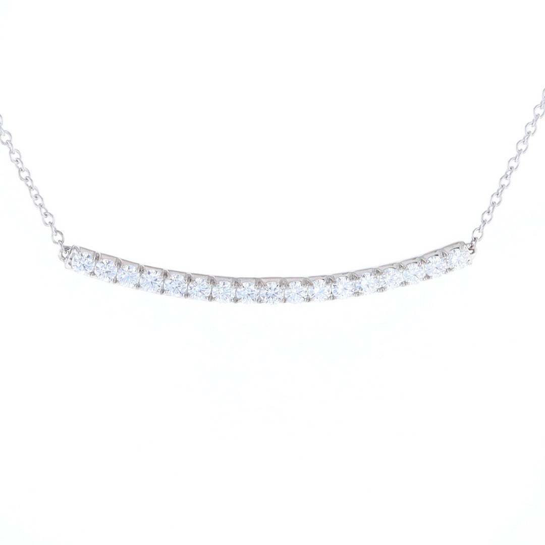 Diamond Bar Necklace