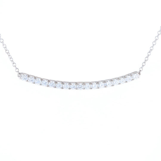 Diamond Bar Necklace