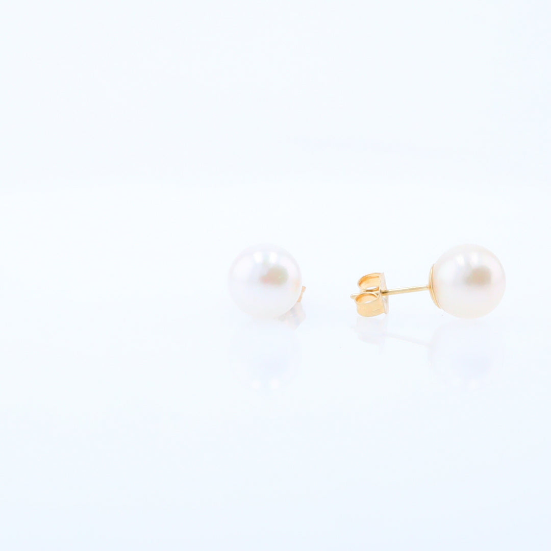 Pearl Stud Earrings