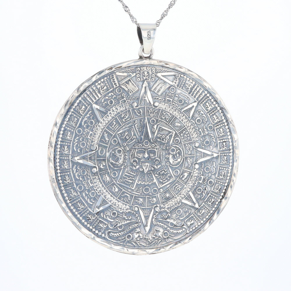 Mayan Calendar Pendant