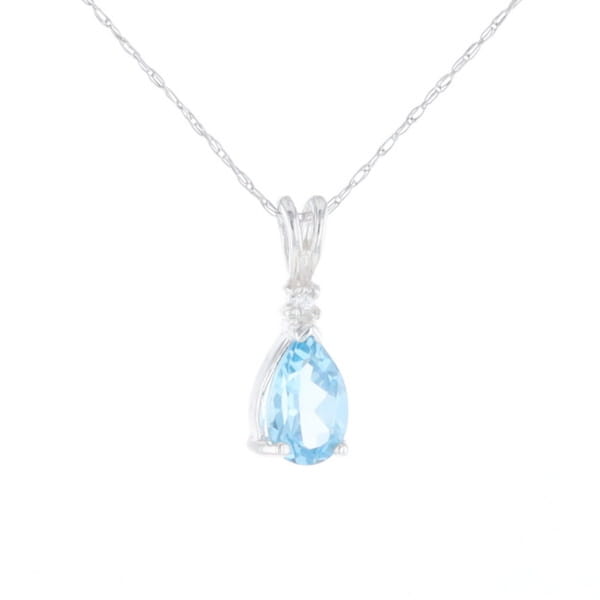 Blue Topaz Pendant