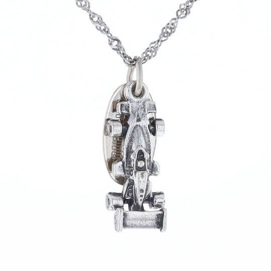 Sterling Silver Race Car with Indianapolis Motor Speedway Tag