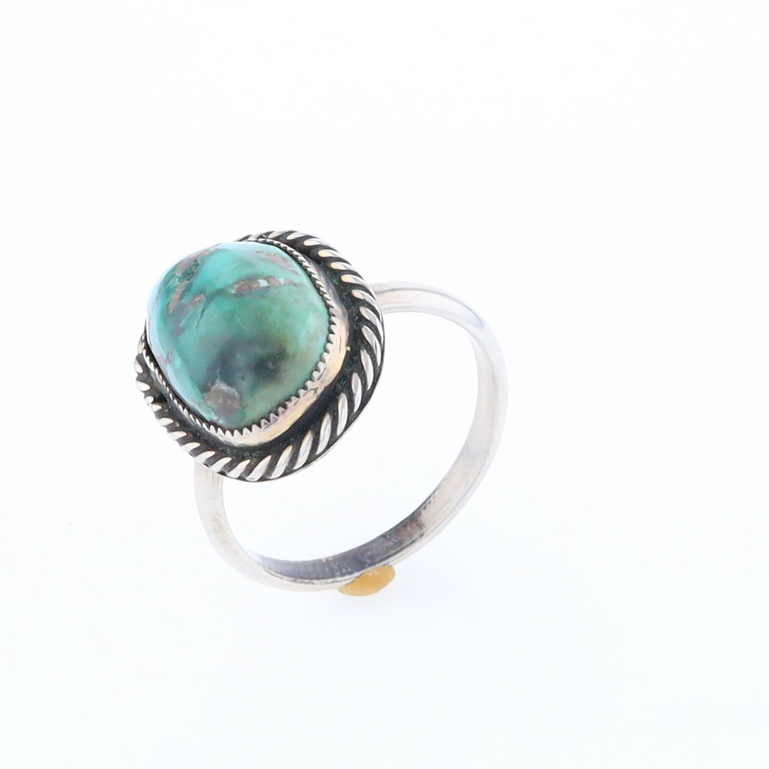 Bezel Set Turquoise Ring