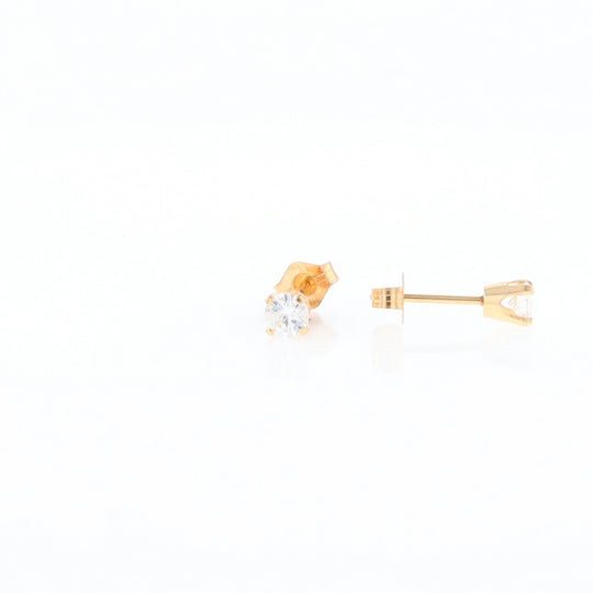 0.34ctw Diamond Stud Earrings