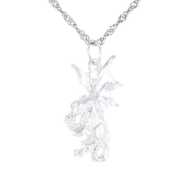 Silver Dragon Pendant