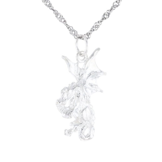 Silver Dragon Pendant