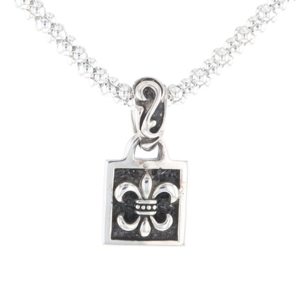 Fleur De Lis Charm Necklace