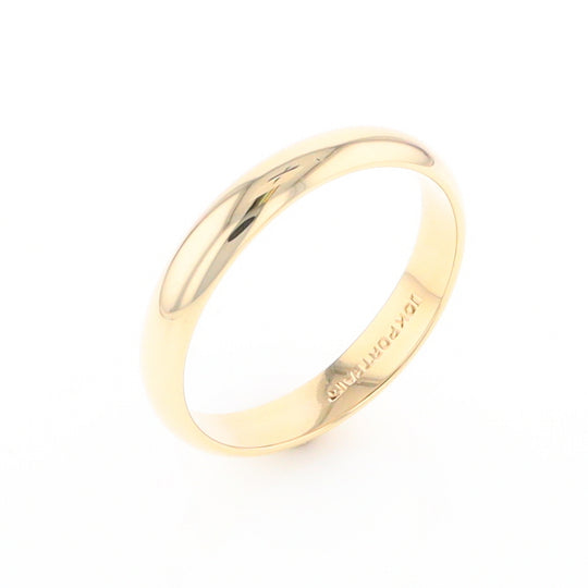 Plain Gold Men's Wedding Band