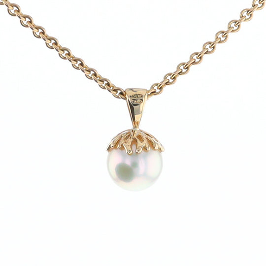 Pearl Solitaire Pendant