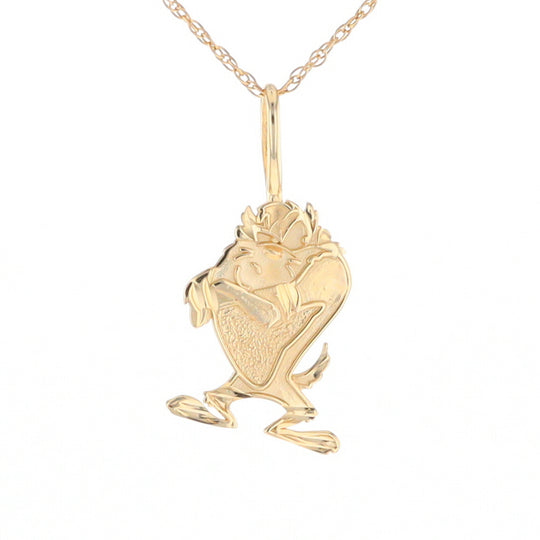 Gold Tasmanian Devil Charm