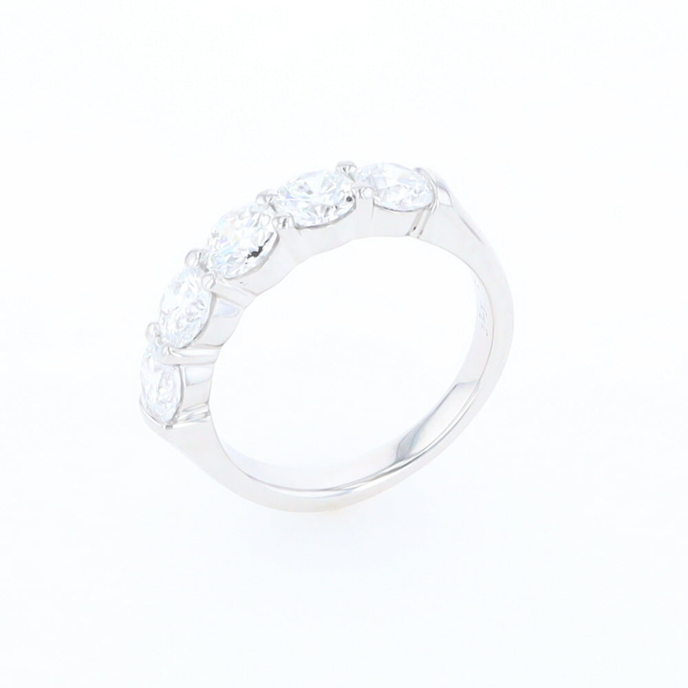 5 Diamond Wedding Band