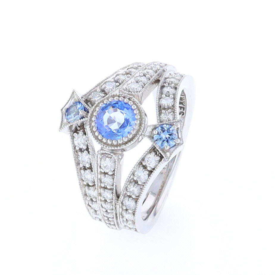 The Queen's Ring - Ceylon Sapphire