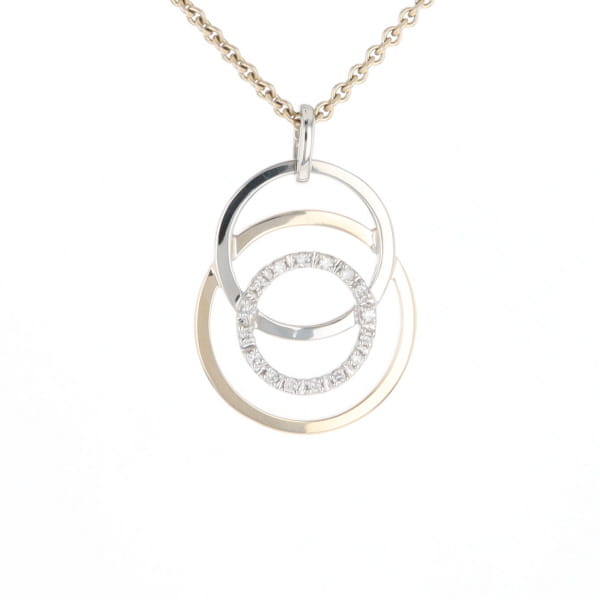 Two-Tone Interlocking Pendant