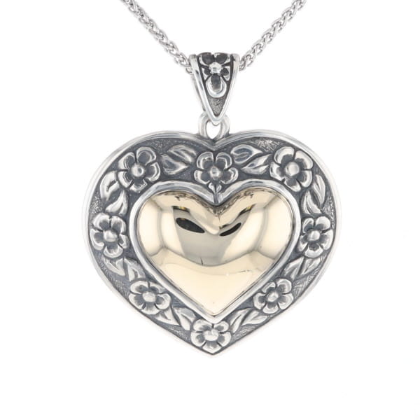 James Avery "Heart of Gold" Pendant