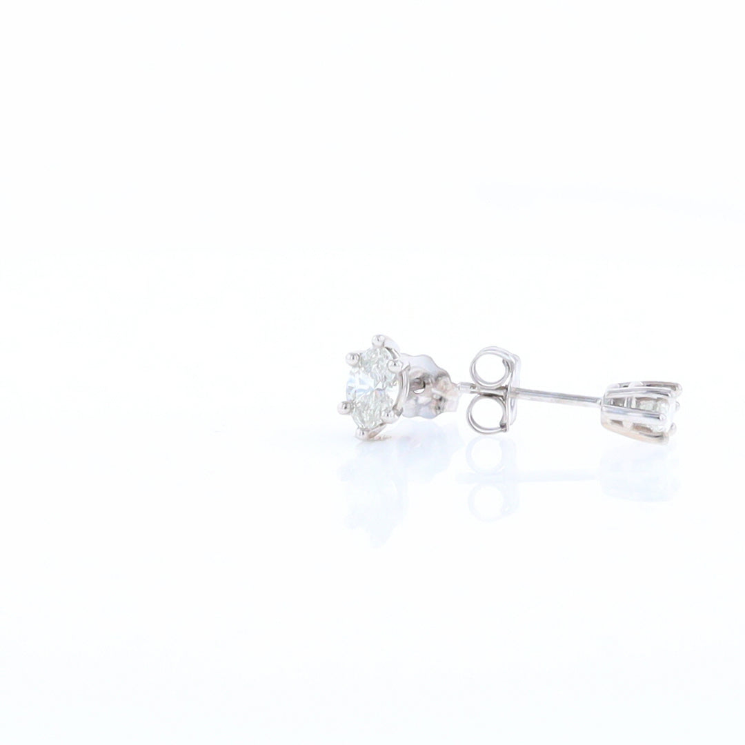 0.51ct Marquise Diamond Studs