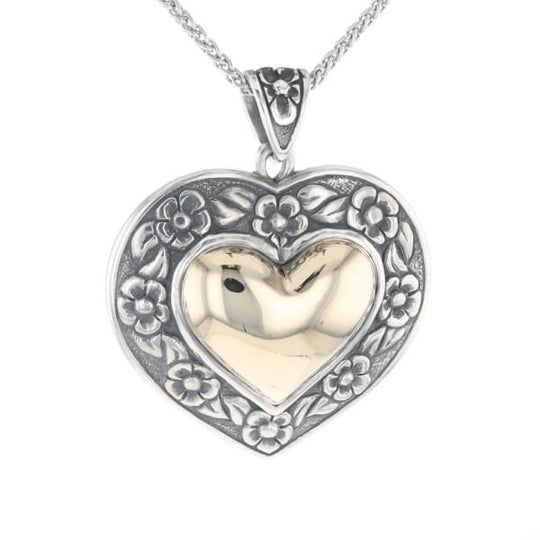 James Avery "Heart of Gold" Pendant