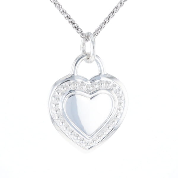 Judith Ripka Beaded Heart Pendant