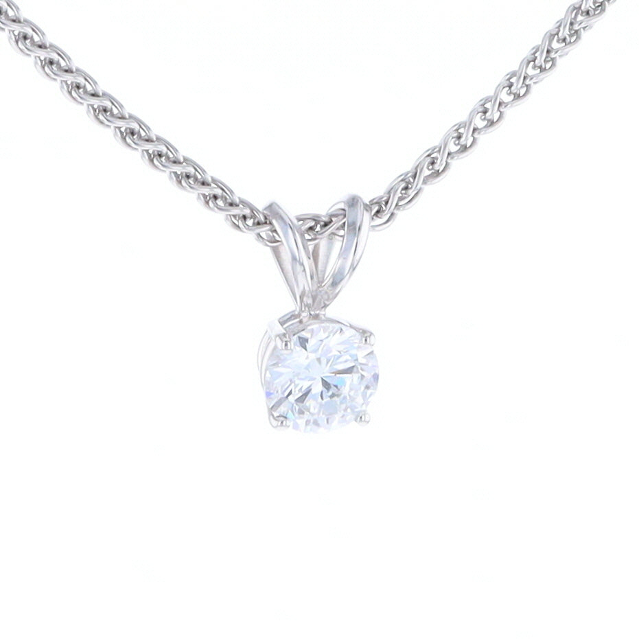 Lab Grown Diamond Solitaire Pendant