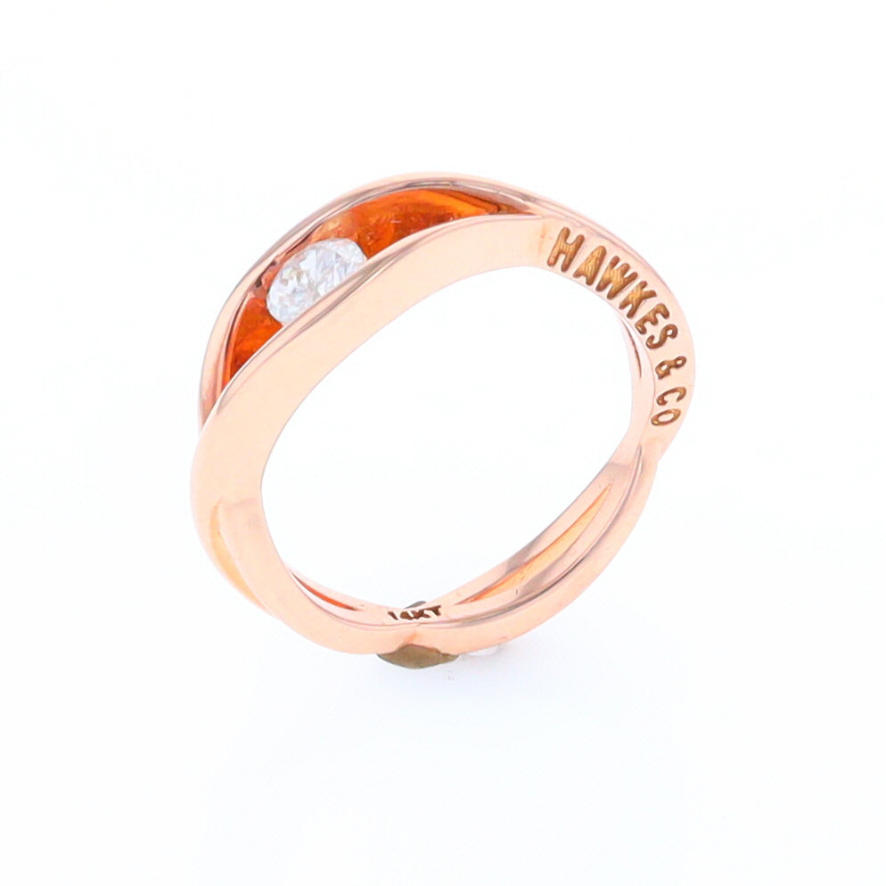 Entwined Bands of Love Ring (Ready to Ship)