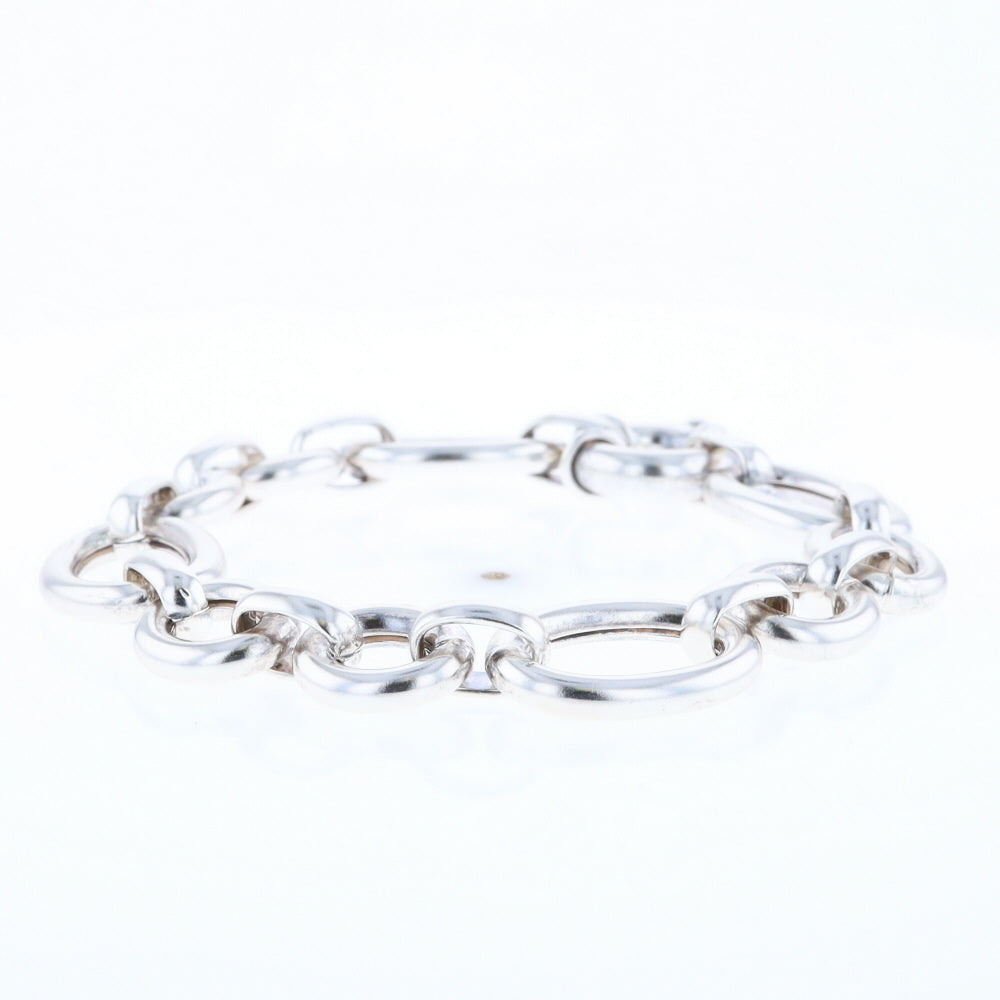 Sterling Silver Open Cable Link Bracelet