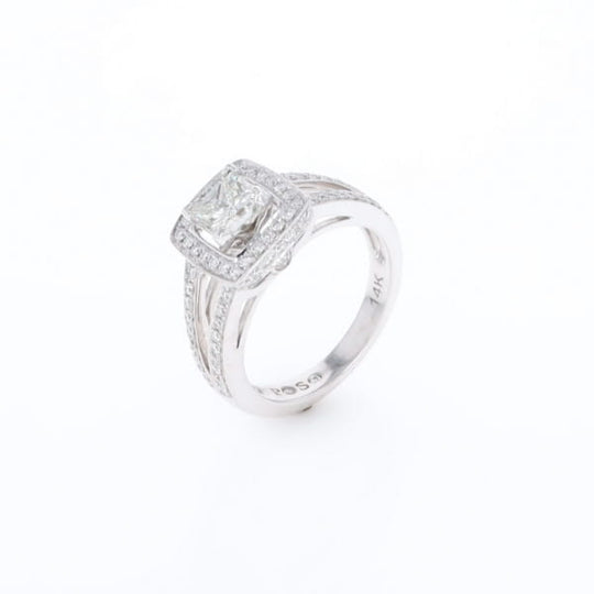 Princess Cut Engagement Ring