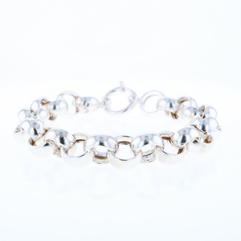 Silver Rolo Link Bracelet