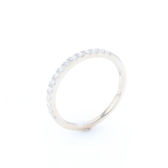 White Gold Diamond Wedding Band