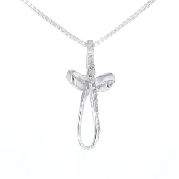Open Loop Cross Necklace