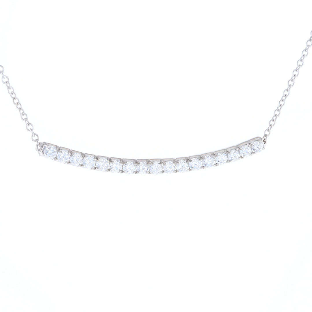 Diamond Bar Necklace