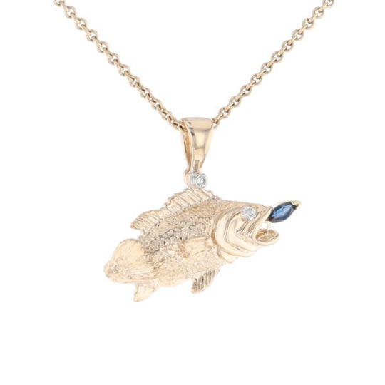 Large Mouth Bass Pendant
