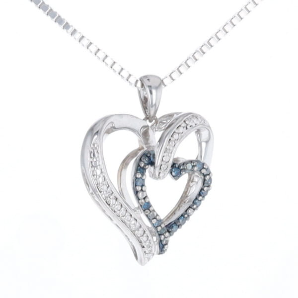 Double Open Heart Pendant