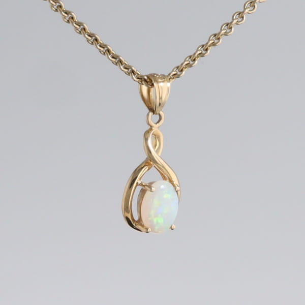 Swirl Opal Pendant
