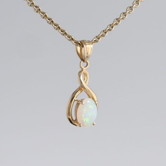 Swirl Opal Pendant