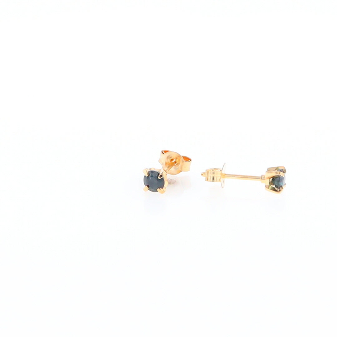 Sapphire Stud Earrings