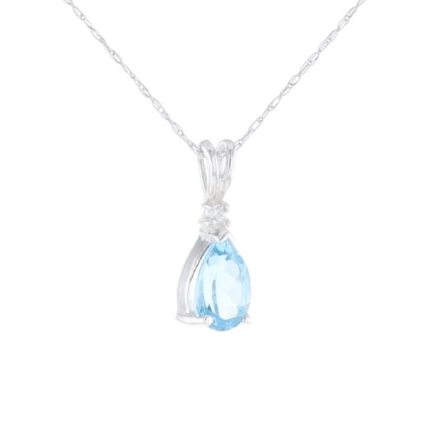 Blue Topaz Pendant
