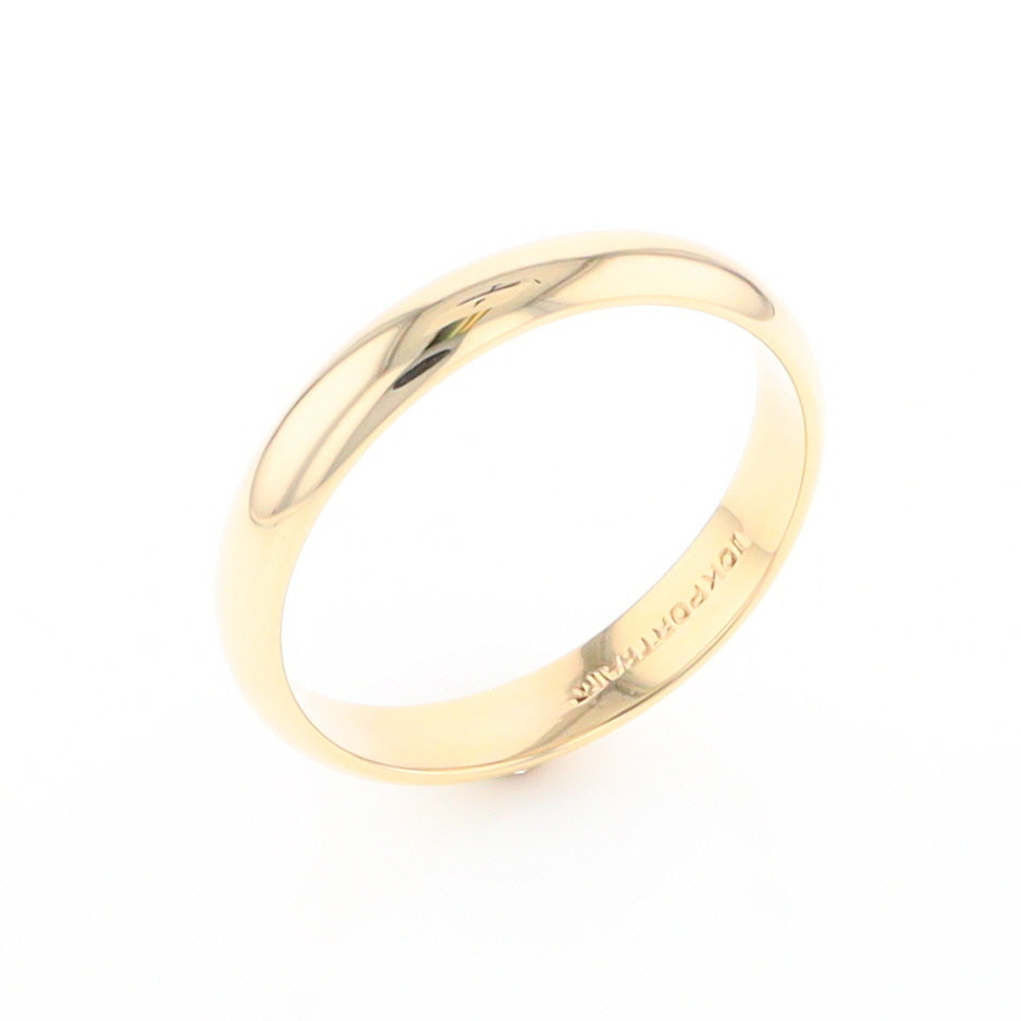 Plain Gold Men's Wedding Band