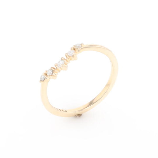 Yellow Gold Shadow Band