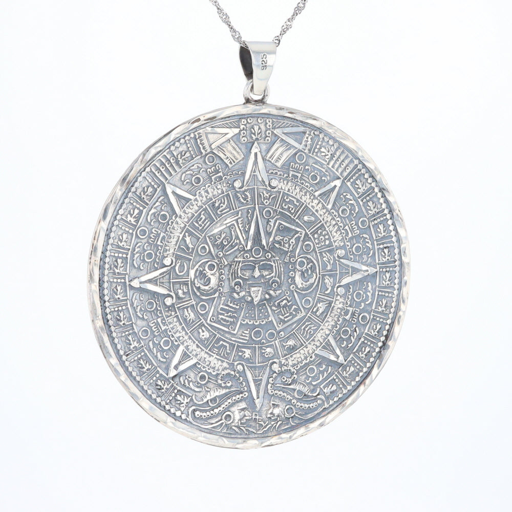 Mayan Calendar Pendant